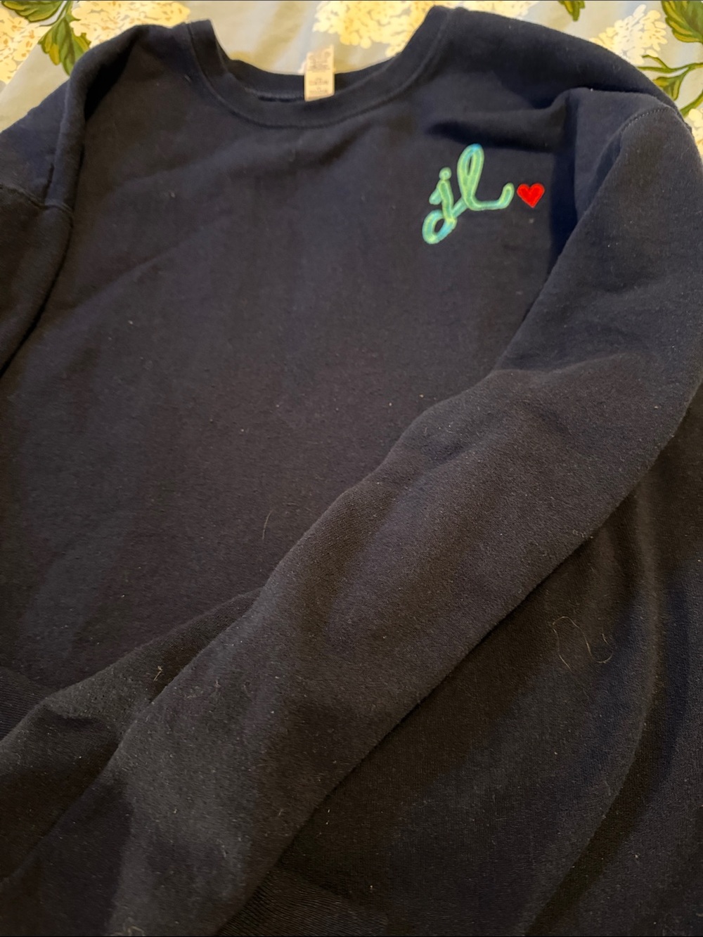 Junior League Navy Crewneck Sweatshirt